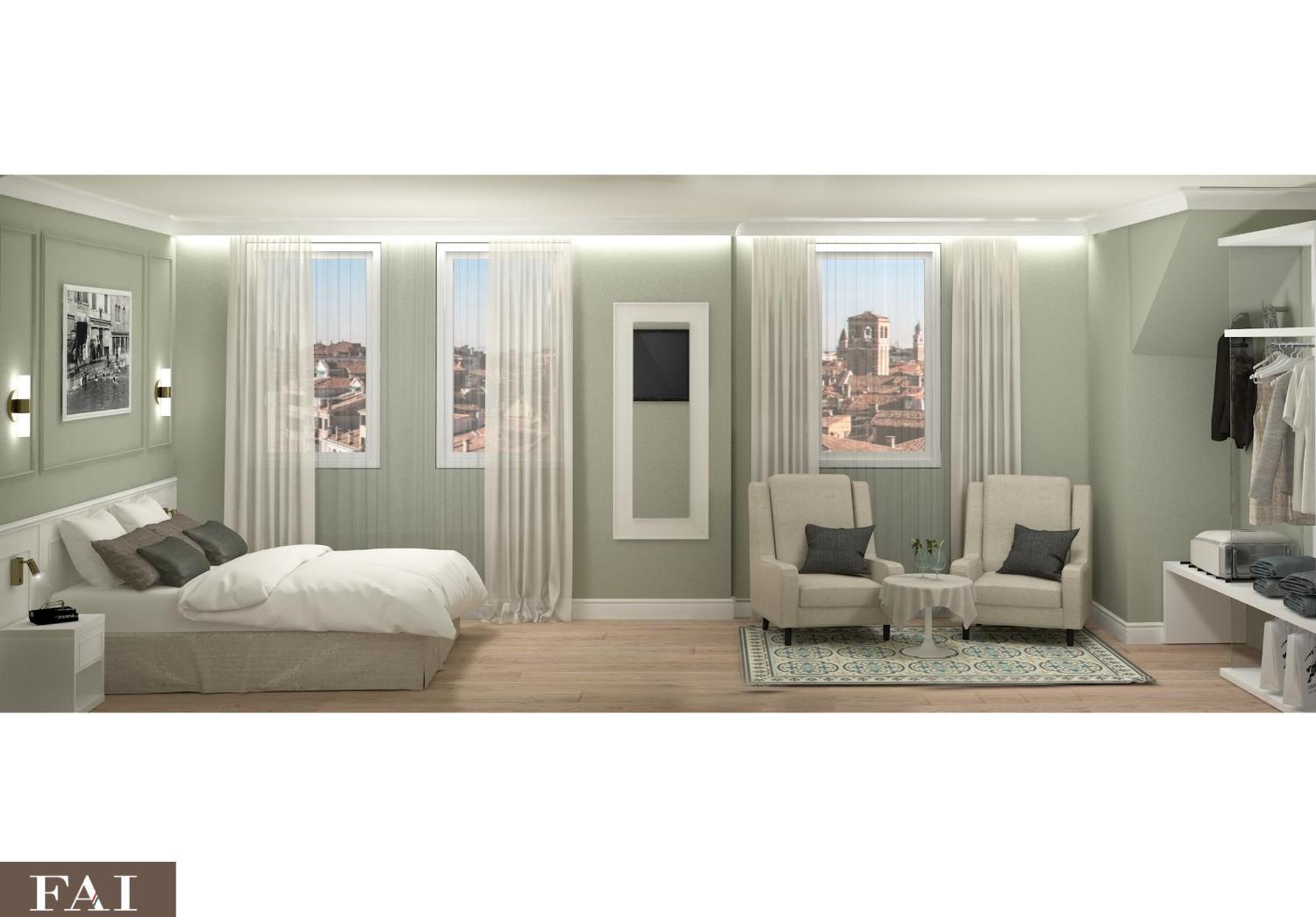 Hotel Guerrini Venice Room photo
