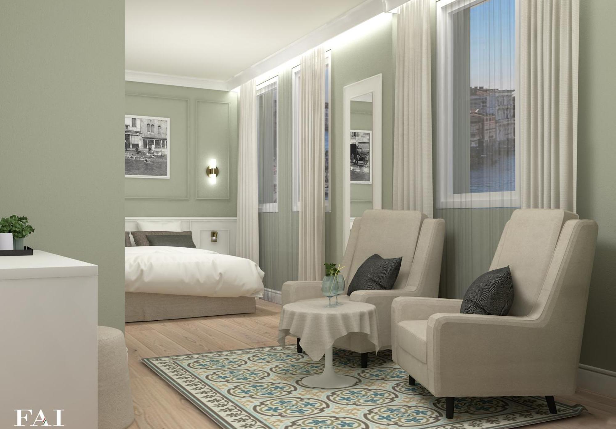 Hotel Guerrini Venice Room photo